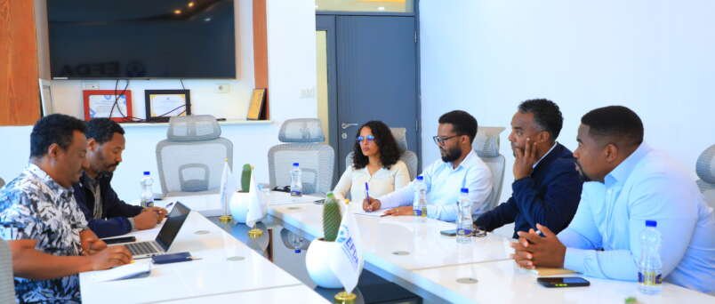 Official strategic consultation meeting between ISSUP Ethiopia and EFDA representatives.